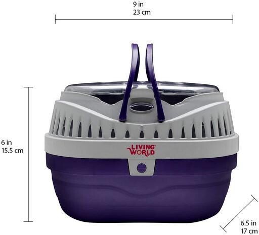 Cage de transport LW/violet/gris/P