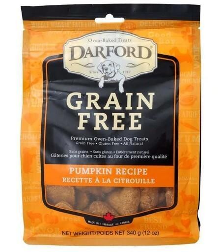 DARFORD CHIEN SANS GRAIN CITROUILLE 340 G