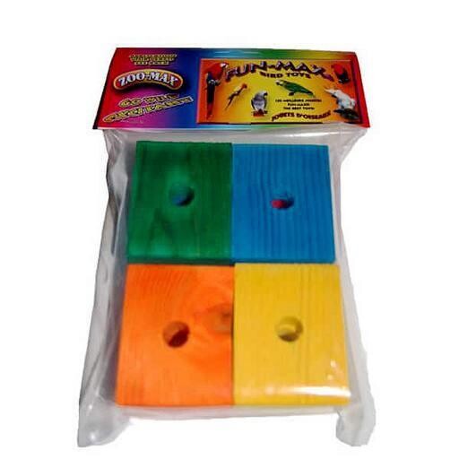 Blocs de Bois Pqt.12  .50&#39;&#39;HA X 2&#39;&#39;LA X 2.50&#39;&#39;LO (T1/2) W464