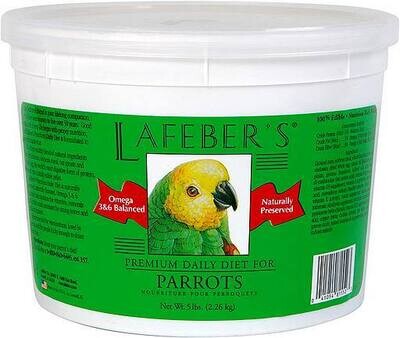 LAFEBER'S Premium Daily Diet pour perroquets, 2,3 kg