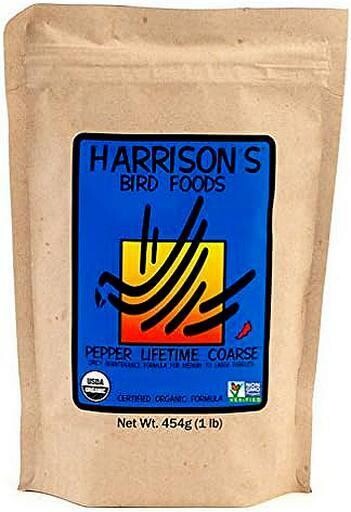 Harrison&#39;s bird food pepper lifetime Coarse 454g