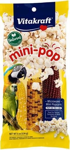 VK Bird Mini Pop-Corn Treat  6 oz