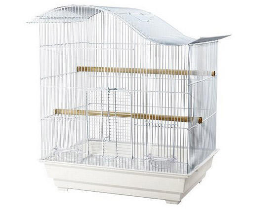 Cage SOPHORA Blanc 51X41X61CM (20X16X24&#39;&#39;)