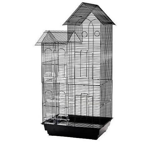 CAGE VOLIERE BETULA 51X41X109CM (20X16X43&#39;&#39;) NOIR