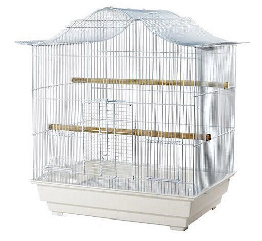 CAGE CAMELIA 51X41X61CM (20X16X24&#39;&#39;) BLANC