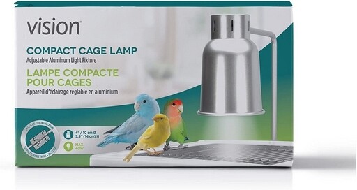 Lampe Vision compacte pour cage à oiseaux