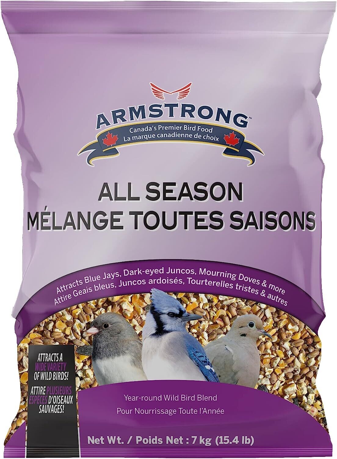 Melange Toute Saison oiseaux Sauvages 7Kg