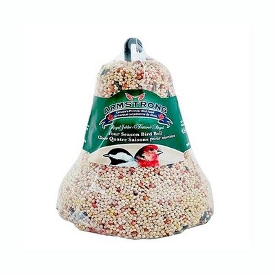 Cloche de graines d'oiseau 4 saisons