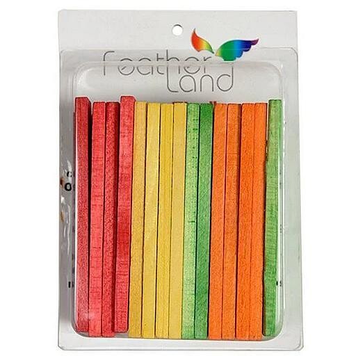 morceaux grands colorés et perforés (30)