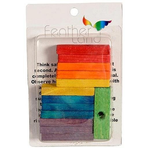 morceaux petits colorés et perforés (14)