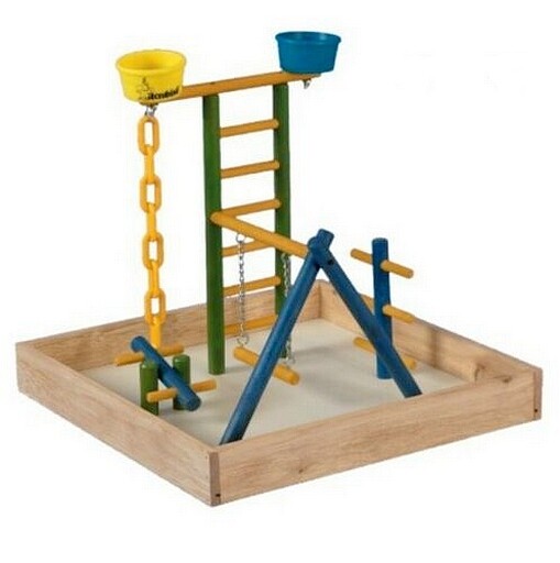 Acro bird playground avec 2 mangeoires 18&#39;&#39;