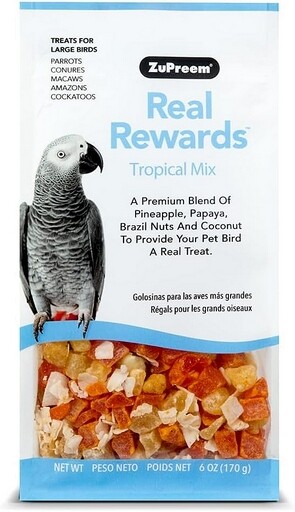 ZuPreem Real Rewards™ Tropical Mix Lge 0.375 lb