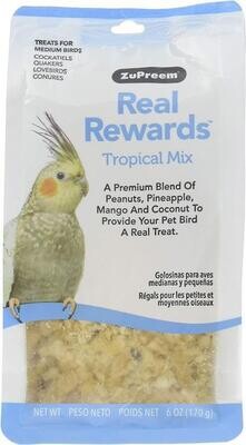 ZuPreem Real Rewards™ Tropical Mix Med 0.375 lb