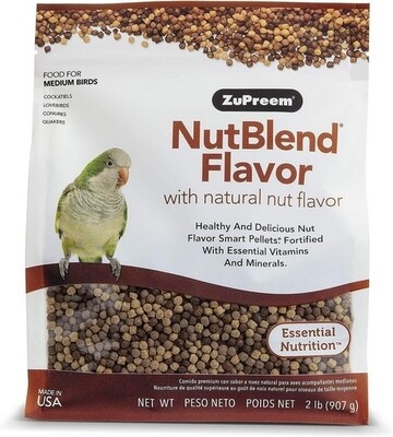 ZuPreem NutBlend Flavor Nourriture pour oiseaux de taille moyenne