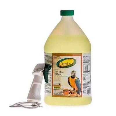 Traitement antiparasite naturel/Aviary & Cage Bug Spray 4L