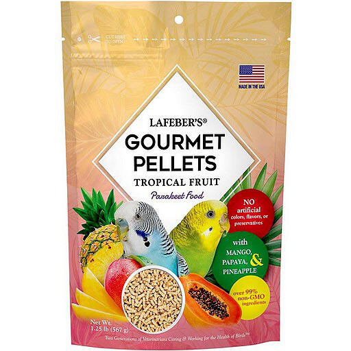 Lafeber/Tropical Fruit Pellets Perruche 1.25lb