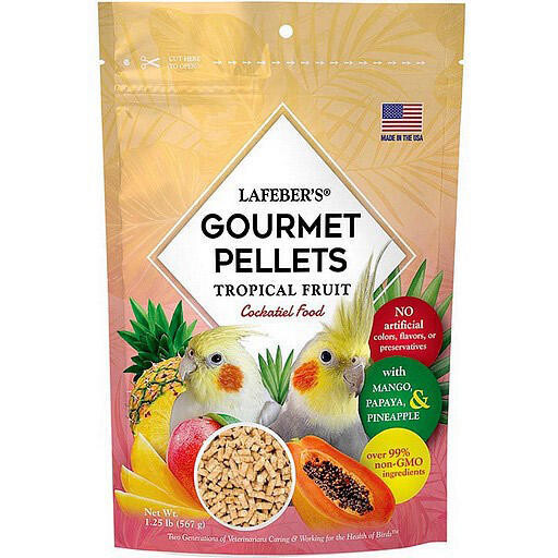 Lafeber/Tropical Fruit Pellets Cockatiel 1.25lb