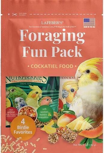 Lafeber/ Foraging Fun Pack Cockatiel 5oz