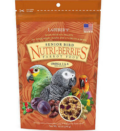 Lafeber/Nutri-Berries Perroquet Senior 10oz