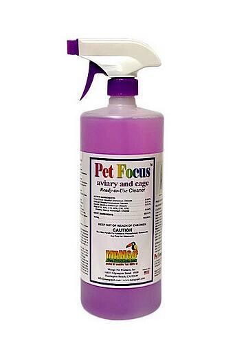 Pet Focus  aviary &amp; cage cleaner 32oz