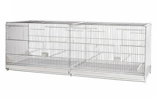 Cage d&#39;Élevage double 48&#39;&#39;x16&#39;&#39;x16&#39;&#39; (120x41x41cm)