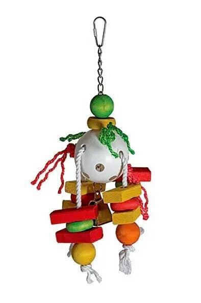 Chew n ball bird toy 8&#39;&#39;x11&#39;&#39;