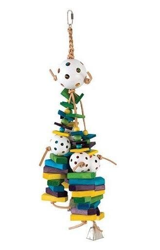 Large Batter up Bird Toy  4&#39;&#39;x19&#39;&#39;