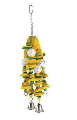 Large Pear Bird Toy  6''x16''