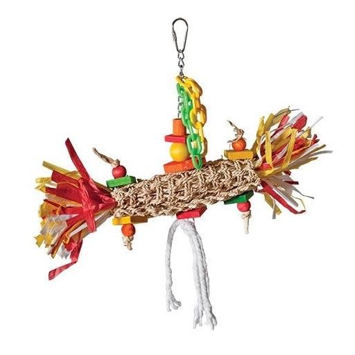 Little Confetti Burrito Bird Toy 10&#39;&#39;x5,5&#39;&#39;