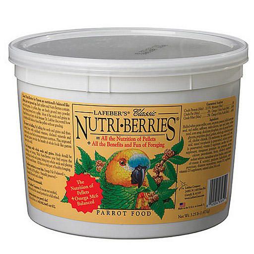 Lafeber/Nutri-Berries Parrot 3.25lbs