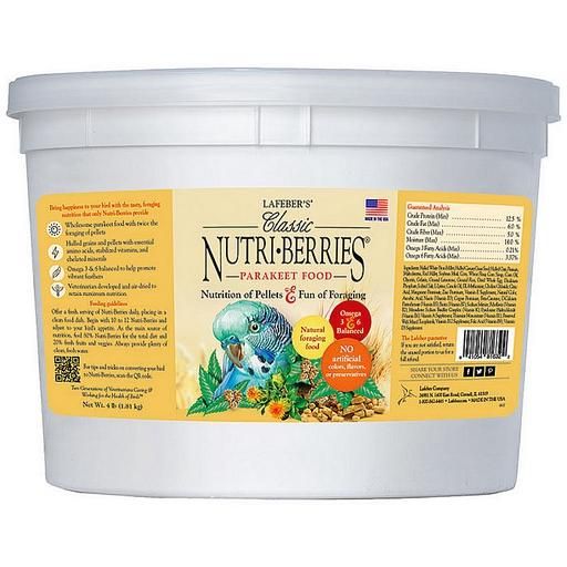 Lafeber Nutriberries Perruche Classic 4Lb