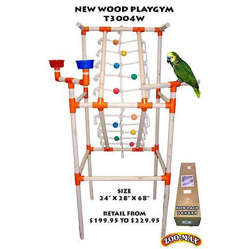 ZOOMAX JOUET C.S. OISEAUX AIRE DE JEUX (24&#39;&#39;x28&#39;&#39;x82&#39;&#39;) C.S. T3004