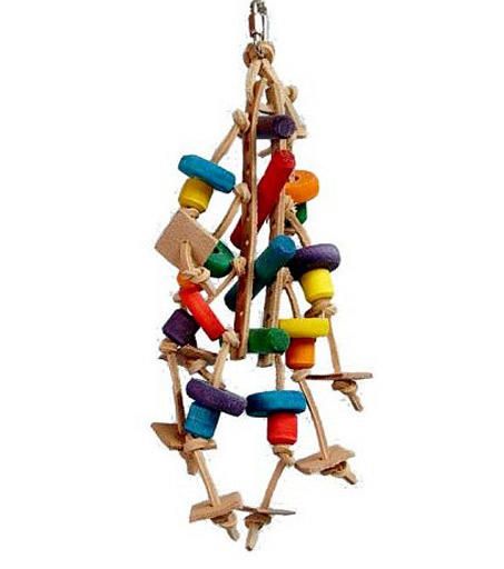 ZOOMAX JOUET OISEAUX CHENILLE (H: 10&#39;&#39;) 131