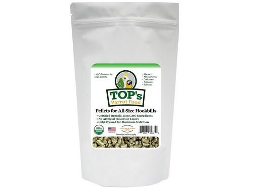 Top&#39;s All Size Parrot Pellets 10lb