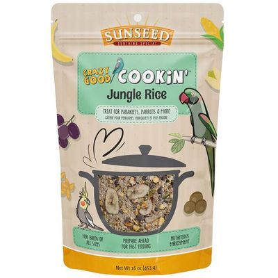 Sunseed / Sun Crazy Good Cookin Jungle rice 16oz Sunseed / Sun Crazy Good Cookin Jungle rice 16oz