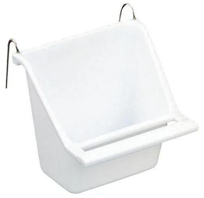 Mangeoire (blanc) Lg avec perchoir