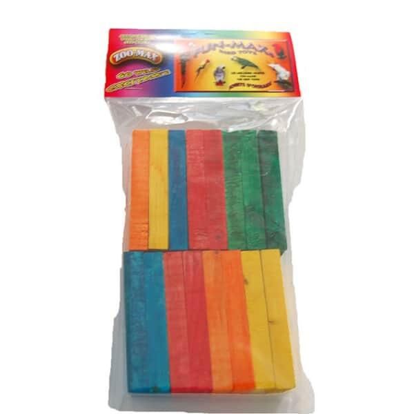 BLOCS DE BOIS PQT.16   .50&#39;&#39;HX1.50&#39;&#39;LX3.50&#39;&#39;L (T1/2) W629