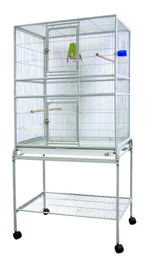 Flight Cage w/ Stand/ Voliere 32inx21inx63in