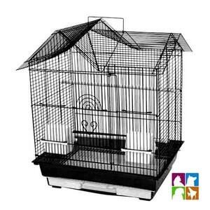 Cage Maison Moyenne 18x14x22  (noir)