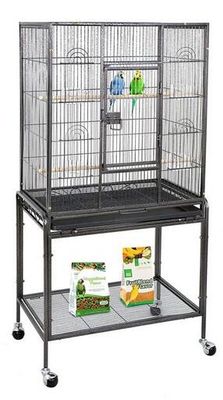 Cage Voliere 24x17x53'' (Noir)