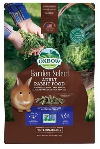 OXBOW RONGEUR GARDEN SELECT LAPIN ADULTE 4lbs (CS = 8)