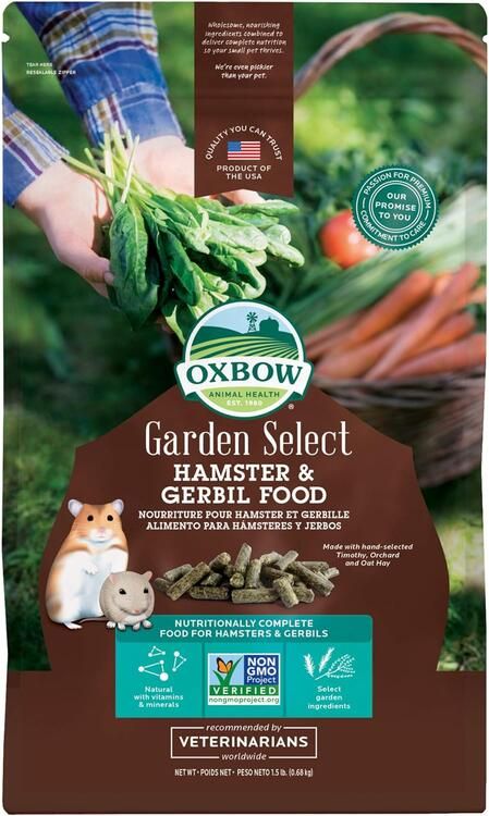 OXBOW RONGEUR GARDEN SELECT HAMSTER &amp; GERBILLE 20lbs