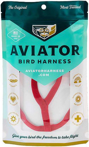Aviator Harnais Small Rouge