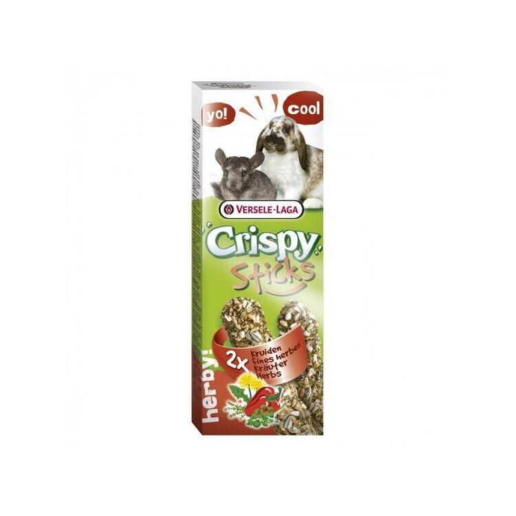 VL - CRISPY STICKS Lapin-Chinchilla Herbes 1x 55g