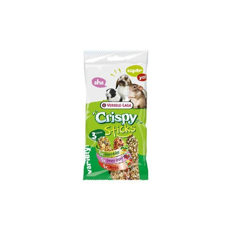 VL - CRISPY STICKS HERBIVORES 3 SAVEURS 3x 55g