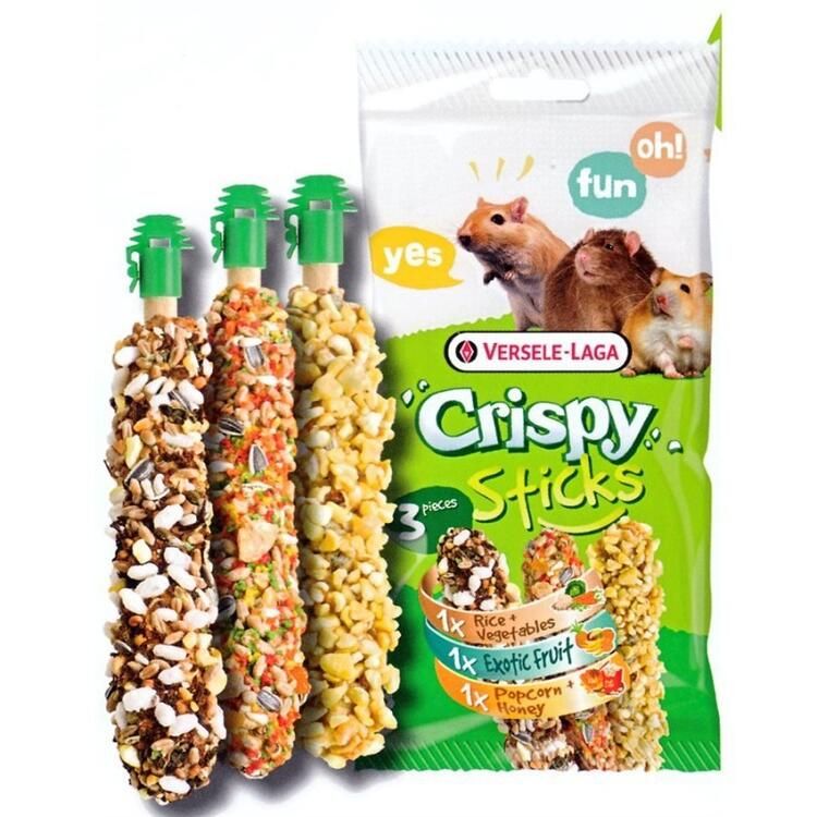VL - CRISPY STICKS OMNIVORES 3 SAVEURS 3x 55g