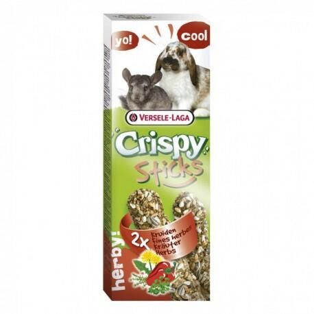 VL - CRISPY STICKS Lapin-Chinchilla Fines Herbes 2x 55g