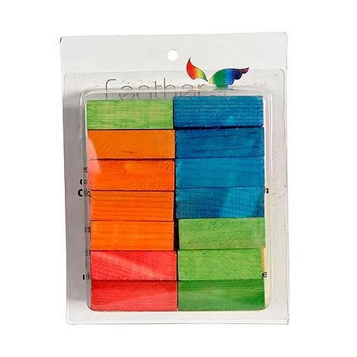 Morceaux colorés et perforés (26)