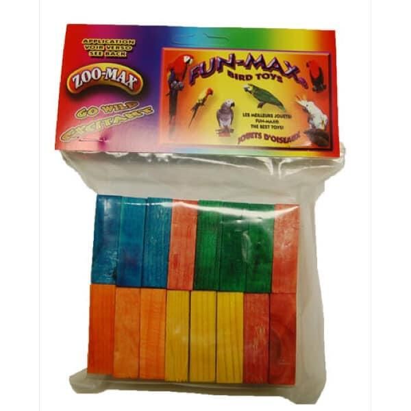 BLOCS DE BOIS PQT.16  .50&#39;&#39;HX1.50&#39;&#39;LX1.75&#39;&#39;L (T1/2) W619