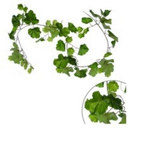 Guirlande feuille Geranium 5&#39;